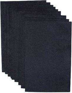 good read A4 Black glitter sheet for art and craft