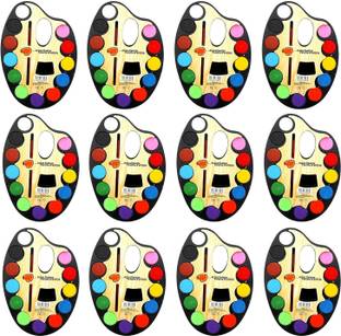 ShubhKraft Water Colours for kids and all age group return gifts for Birthday - Set of 12
