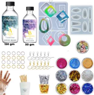 Craftinger Diy resin earring kit
