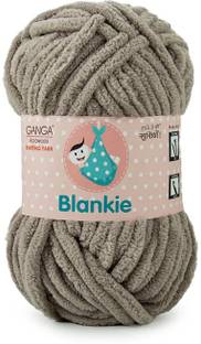 aaradhya Ganga Acrowools Blankie Super Soft Chenille Yarn 100gm Each (Pack of 4)