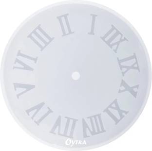 OYTRA Clock Resin Mould Roman Numeral Arabic Numeral Clock Silicone Resin Art