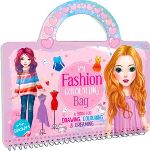 HELLO FRIEND My Fashion Colouring Bag