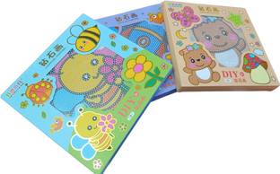 shopsquze DIY Diamond crystal Painting kit for Kids DIY Set