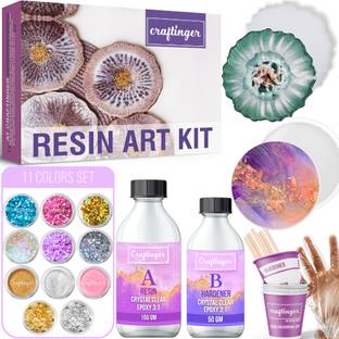 Craftinger Resin Coaster Making kit