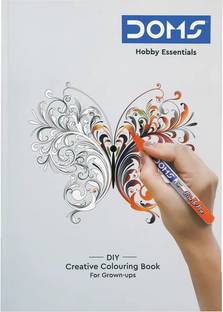DOMS DIY Creative Colouring Book No.8899