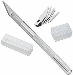 Qatalitic Detail Pen Knife with 5 Interchangeable Sharp Blades