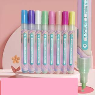 Kreative Kraft Liquid Glue Pen, 2 Way Glue Stick Pen.