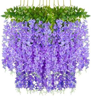 zoanto Purple Westeria Artificial Flower