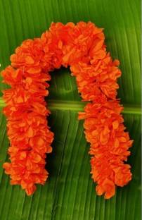 DecoroOne Orange Marigold Artificial Flower