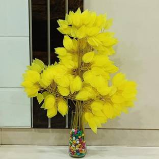 well art gallery Well Art Gallery Artificial ficus plant for Home Decoration Yellow Forsythia Artificial Flower