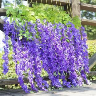 zoanto Purple Westeria Artificial Flower