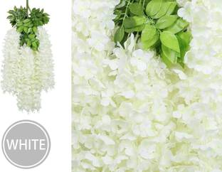 zoanto White Westeria Artificial Flower