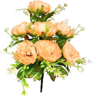 ISHANIE Multicolor Peony Artificial Flower
