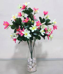 saf 7 Head's | Without Pot | Pink Jasmine Artificial Flower