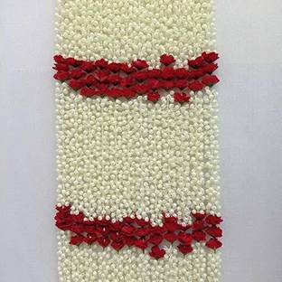 Vanshika vanshika White Jasmine Artificial Flower (59 inch, Pack of 4, Garlands) plastic Garland