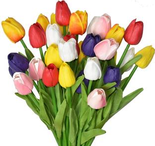 FIRST BUY Multicolor Lily Artificial Flower