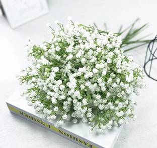 ANANDANI White Wild Flower Artificial Flower
