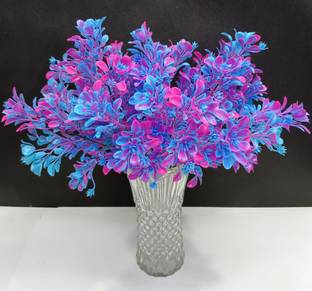 Olive Trees Artificial Blue Leaves Bunch For Vases for home office living room decoration Blue, Pink Eucalyptus Artificial Flower