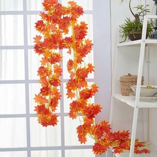 well art gallery Artificial Hanging Maple Plant Bail for Outdoor, Indoor, Home, Office, DECOR, 6 Artificial Plant