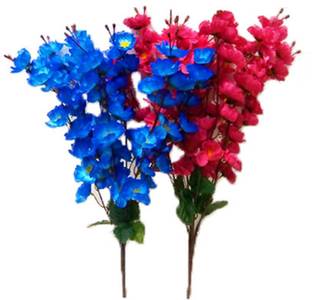 saf 52 cm Pink, Blue Jasmine Artificial Flower