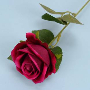 Real PBR Real PBR Retro Artificial Flower Flannel Rose Fake Flower Blue Wild Flower Artificial Flower