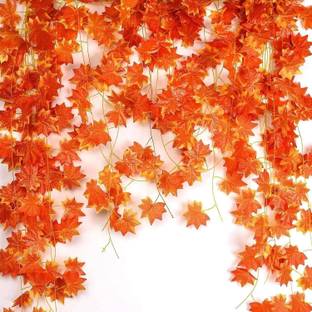 TIED RIBBONS Decorative Artificial Wild Flower Flowers for Vase Pot Home Decoration Gift Item Orange Wild Flower Artificial Flower