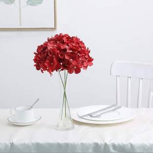 zoanto Red Hydrangea Artificial Flower