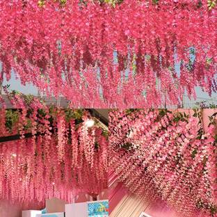 zoanto Pink Westeria Artificial Flower