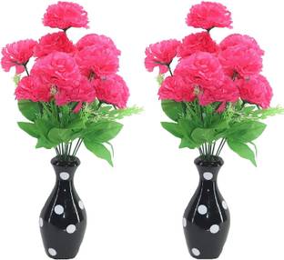 zoanto Pink Carnations Artificial Flower