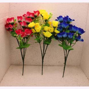 TFH Multicolor Rose Artificial Flower