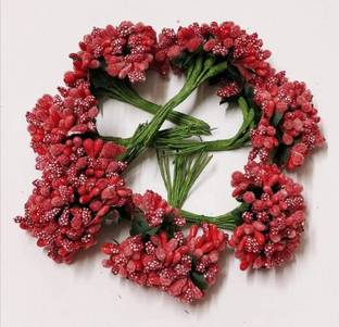 style revolver Red Hibiscus Artificial Flower