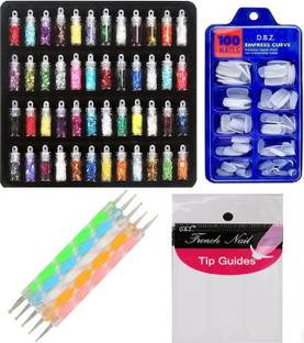 D.B.Z. NAIL COMBO 3 MULTICOLOR
