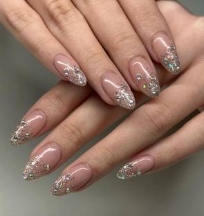 AMOK STORE Best Nails 12 with Strong Glue 1MINI FILER054 MULTICOLOR