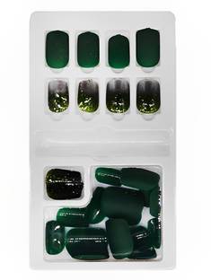 SYGA FakeNails-F635-6 Dark Green