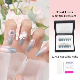 Trust Huda Artificail nails multicolour