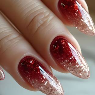 Slay On Designer Abs Plastic Artificial Nails Red