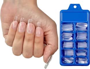 winry For womans and girls best transparent false nails transparent