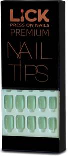 Lick - Press on Nails FB548fake nails_Nail Press-n1_616 Light Grey