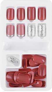 SYGA FakeNails-F635-29- medium red
