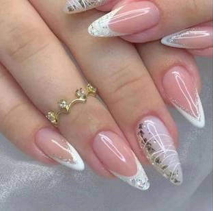 AMOK STORE Best Nails 12 with Strong Glue 1MINI FILER176 MULTICOLOR