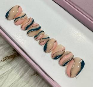 AMOK STORE Press On Nails/fake Nails /false Acraylic Women Nails956 MULTICOLOR