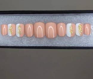 AMOK STORE Best Nails 12 with Strong Glue 1MINI FILER 70 MULTICOLOR