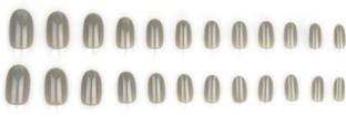 Lick - Press on Nails Artificial Nails and Fake Nails Set Greige