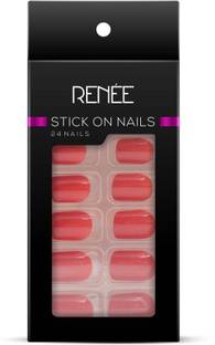 Renee Stick On Nails - BN 07 Red