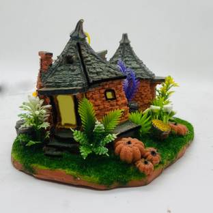 Rakakart RAKAKART- beautifully LIGHTED HARRY POTTER HAGRID'S HUT Wild Artificial Plant