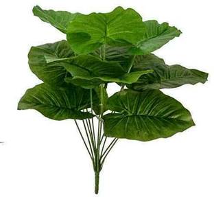 JASSI FLORA Artificial Palm Plant with 12 Long Leaves Without Pot Artificial Plant