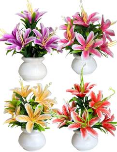CARNIVAL Bonsai Artificial Plant  with Pot