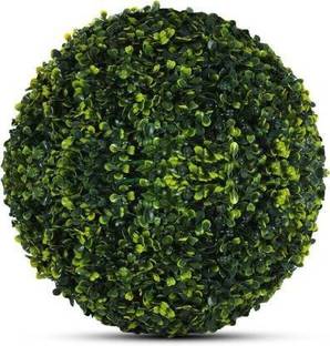 SUPER GELINGEN Ball Indoor/Outdoor Decoration Artificial Plant Lemon Grass Ball (10x10 inches and 25.4x25.4 cm) Artificial Plant