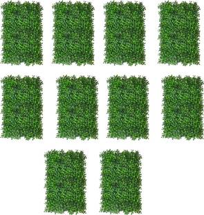 DecorHacks Artificial Grass Mat for Wall,Roof,Home,Stairs,Office & Cafe Decor(Pack of 10) Artificial Plant