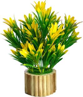 Olive Trees Artificial Plant with Pot for Decoration of Living Room Showcase or Office Table बोनसाई नकली पौधा पॉट के साथ
